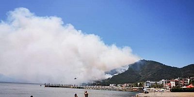 Marmaris’te Orman Yangını