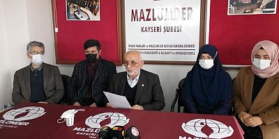 MAZLUMDER YÖNETİMİ GÖREVE BAŞLADI