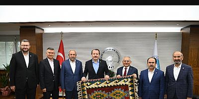 MEMUR-SEN GENEL BAŞKANI YALÇIN’DAN BAŞKAN BÜYÜKKILIÇ’A ZİYARET