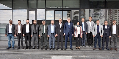 MHP İL BAŞKANI TOK VE YÖNETİMİNDEN KTO’YA ZİYARET