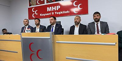 MHP KAYSERİ’DE BAŞKANLIK DİVANI BELLİ OLDU