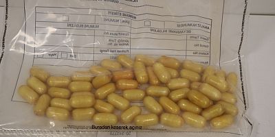 Midesinden 640 gram kokain çıktı