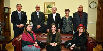 Mimarlar Odası’ndan  Kılıçdaroğlu'na ziyaret