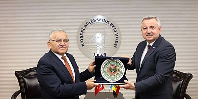 Moldova Ankara Büyükelçisi'nden Başkan Büyükkılıç'a Ziyaret