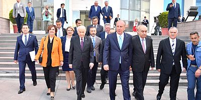 Muharrem İnce, Devlet Bahçeli'yi ziyaret etti