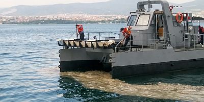 Müsilaj Temizleme Çalışmalarına Askerden Destek