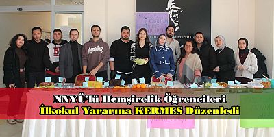 NNYÜ’DE İLKOKUL YARARINA KERMES