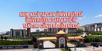 NNYÜ’DE ÜNİVERSİTE ADAYLARI İÇİN TANITIM GÜNLERİ DÜZENLENDİ