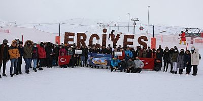 ÖĞRENCİLER, ERCİYES’TE EĞLENCELİ BİR GÜN GEÇİRDİ