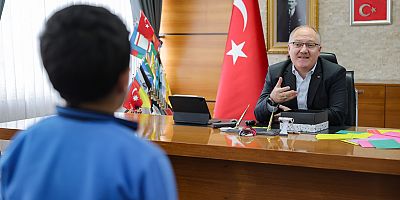 ÖĞRENCİLERDEN BAŞKAN BİLGİN’E ANLAMLI MEKTUP