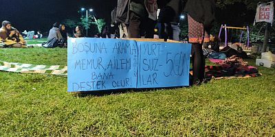 Öğrencilerin Akşam Nöbeti Beşinci Gününde