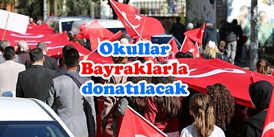 Okullarda ikinci dönem “Bayrak Sevgisi” ile başlıyor