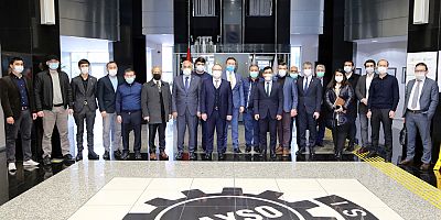 Özbekistan İşadamları  KAYSO’yu Ziyaret Etti