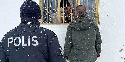 Polis yardıma koştu