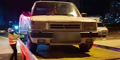Polisin 'dur' ihtarına uymayan sürücüye 455 bin TL ceza