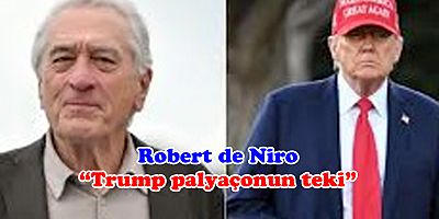 Robert De Niro'dan çağrı: 
