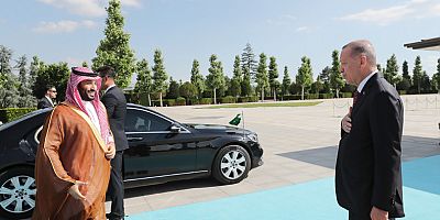 S.Arabistan Veliaht Prensi Bin Selman Ankara'da