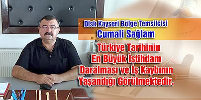 Sağlam,Disk-ar ın yapış olduğu işsizlik ve istihdamın görünümü raporunu basınla paylaştı.