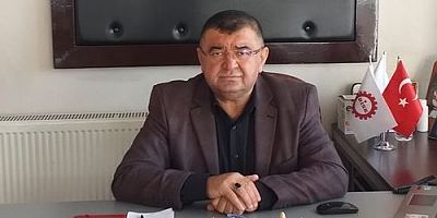 Sağlam ,DİSK'in kuruluşunun 54'üncü yıldönümü dolayısıyla basın acıklaması yaptı.