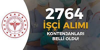 Sağlık Bakanlığı'na 2.764 eleman alınacak