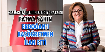 Şahin, Yem Dağıtma Töreninde   Erdoğan'ı 'başöğretmen' ilan etti!