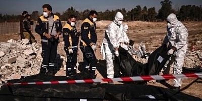 Şam yakınlarındaki toplu mezardan 25 ceset çıkarıldı