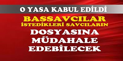 Savcılara Başsavcı Kayyumluk Edebilecek!