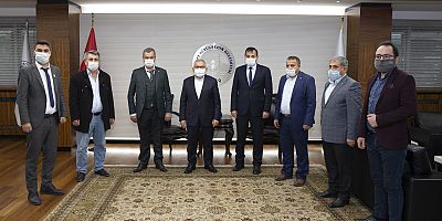 ŞEHİT AİLELERİ VE GAZİLER  BÜYÜKKILIÇ'I ZİYARET ETTİ