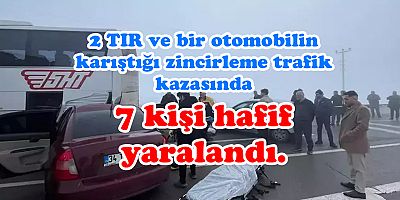 Sivas Gemerek’te sis kazayı beraberinde getirdi