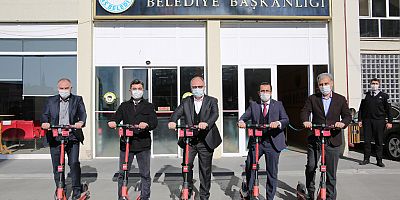 SİVAS'TA ELEKTRİKLİ SCOOTER DÖNEMİ BAŞLIYOR...