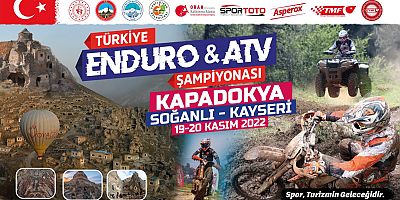 Soğanlı Vadisi'nde Türkiye ENDURO ve ATV Şampiyonası Yapılacak