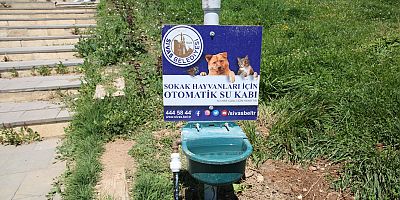 SOKAK HAYVANLARI İÇİN OTOMATİK SULAMA..
