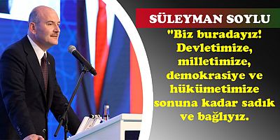 SOYLU'DAN 103 AMİRAL İLE İLGİLİ AÇIKLAMA 