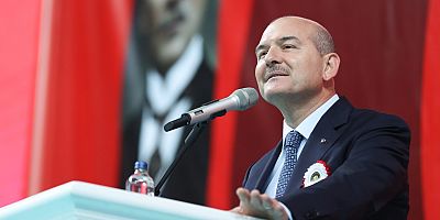 Soylu: “Ne idüğü belirsiz adamlarla sabah akşam videolar çekip milletimizin moralini bozmaya çalışıyorlar”