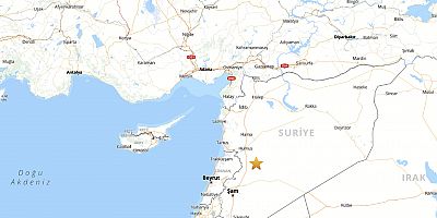 Suriye’de deprem