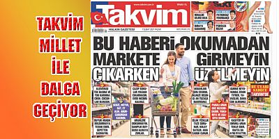 TAKVİM'DEN AL HABERİ! MARKETE GİDERKEN NELER YAPMALIYIZ?