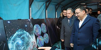 TALAS BELEDİYESİ’NDEN UZAYIN DERİNLİKLERİNE GÖTÜREN SERGİ