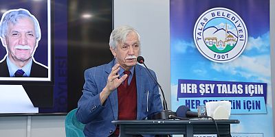 TALAS, DURSUN GÜRLEK İLE  ‘AYAKLI KÜTÜPHANELER’İ KONUŞTU