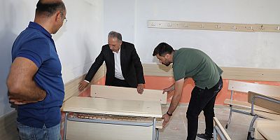 TALAS’IN OKULLARINA  2 MİLYON LİRALIK BAKIM ONARIM