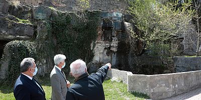 TALAS’IN TARİHİ MAHZENLERİ  TEKRAR SUYA KAVUŞUYOR 