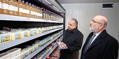 “TALAS SÜT EVİ” ÜRÜNLERİ BU MERKEZDE SATILACAK