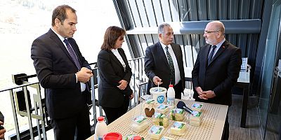 “TALAS SÜT EVİ” ÜRÜNLERİ GÖRÜCÜYE ÇIKTI