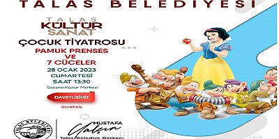 TALAS’TA ÇOCUKLARA YARIYIL TATİLİ HEDİYESİ