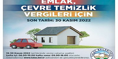 TALAS'TA HAFTA SONU VERGİ MESAİSİ