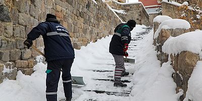 TALAS’TA HER NOKTADA KIŞ ÇALIŞMASI