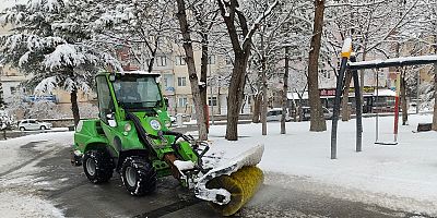 TALAS’TA KAR TEYAKKUZU