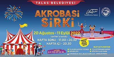 TALAS’TA SİRK HEYECANI