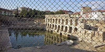 Tarihi Roma Hamamı ziyaretçilere hazırlanıyor
