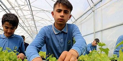 TARIMDA TÜRKİYE'YE ÖRNEK OLAN LİSEYE HANÇER OKUL ARAZİSİNE PLENT TESİSİ KURULACAK