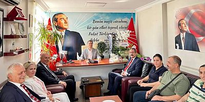 TDP Kayseri İl Teşkilatı CHP İl Başkanı Keskin'i Makamında Ziyaret Etti
